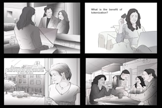 create a storyboard for your film, animation or commercial