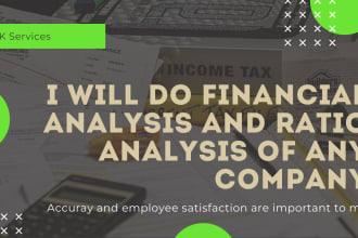 perform financial analysis, ratio analysis, wacc, and capm of any company