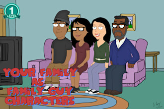 draw you a family guy portrait