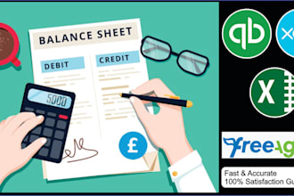 do bookkeeping using qb intuit, xero, freeagent, excel etc