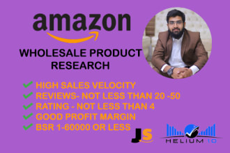 do amazon wholesale product hunting, product research