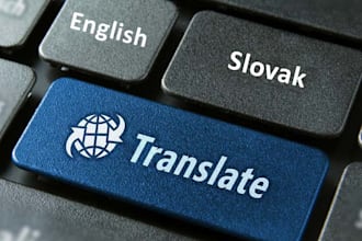 translate english to slovak or slovak and czech into english