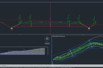 create road alignments, profiles, assemblies, cross sections in autocad civil 3d