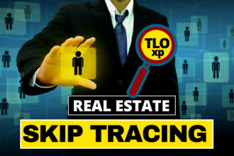 do llc skip tracing and bulk skip tracing  using tloxp