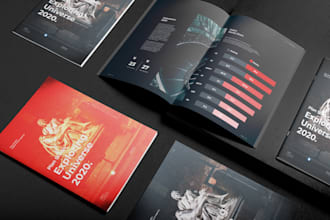 design professional brochure booklet for digital and print