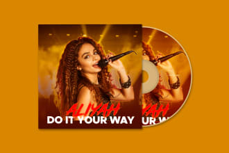 design a customized mixtape cover and album cover