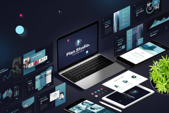 design aesthetic powerpoint presentation keynote or pitch deck