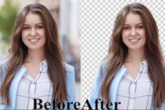 do photoshop image masking ,transparent and background remove, image retracing ,