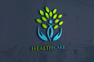 do creative health, wellness, clinic, medical, dental logo