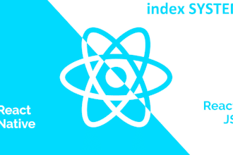 develop react js, react native app