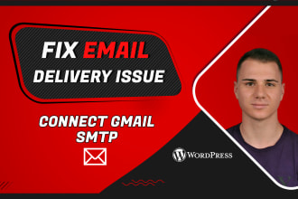 configure gmail smtp server wordpress , fix email issue
