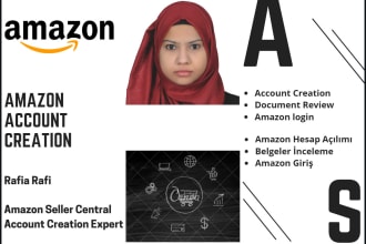 do amazon seller central account creation, amazon login