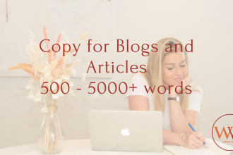 copywrite your blogs and articles in dutch or english