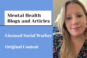 write engaging mental health content for you