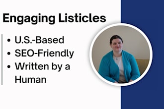 write engaging listicles that keep people coming back