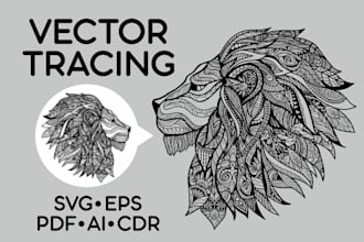 do logo, image tracing in vector format