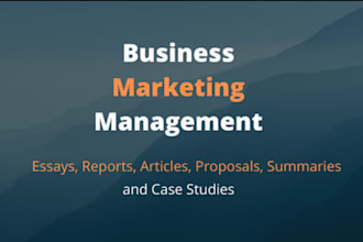 handle all your business and economics related tasks