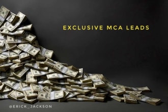 provide qualified mca aged leads