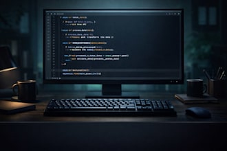 do python API development and automation for you