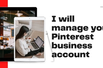 be your professional pinterest  manager