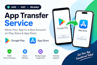 transfer your app to another account