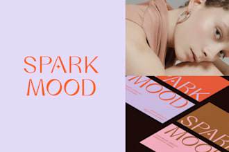 design a modern minimalist logo and brand identity for your business