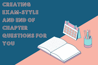 create exam questions and quizzes for you