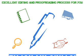 professionally proofread and edit your articles, dissertation,books, essays, etc