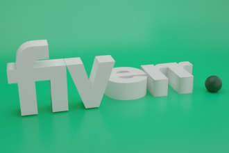 do 3d illustration with your logo,product or character