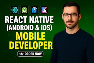 develop high performance react native mobile apps