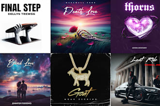 professionally design your album cover art or music artwork