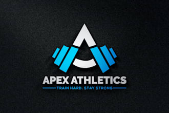 do a modern health, gym and fitness logo design