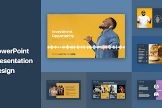 design powerpoint presentation, keynote, or google slides