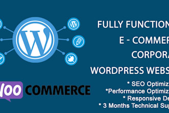 build responsive wordpress website design with seo