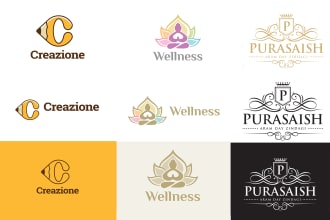 create a unique custom logo, icon for your brand or business