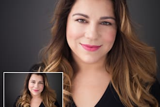 skin retouching and photoshop editing 4 hr