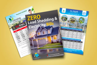 real estate, event, business, church flyer design