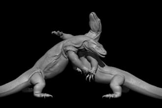do sculpt character model  on zbrush