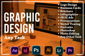 do any graphic design work photoshop or vector artwork