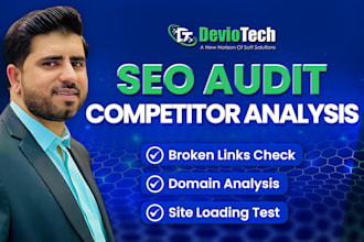 provide expert seo audit, competitive analysis report