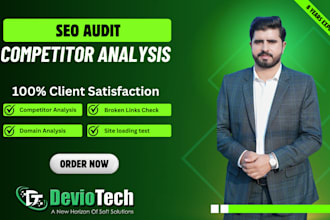 provide expert seo audit, competitive analysis report