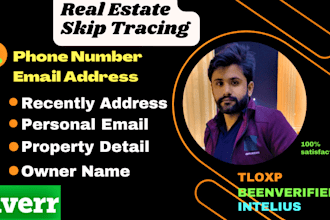 provide skip tracing service to real estate investors