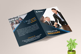 design professional business brochure flyer catalog