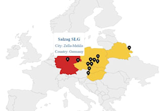 create svg vector interactive maps