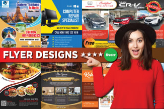design business flyer and brochure design for your business