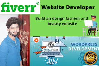 design fashion and beauty website