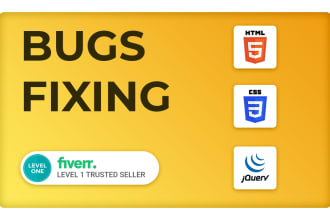 fix bugs in your website
