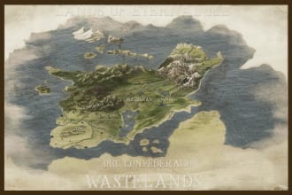 draw a fantasy map for you