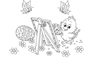 make coloring book page for kids and adults