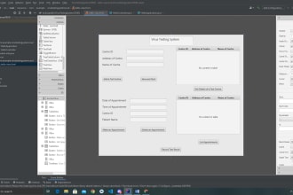 do java, sql, javafx and spring boot software